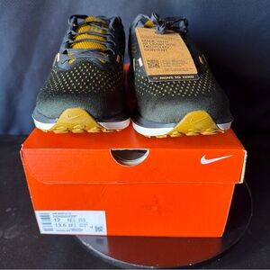 Nike Air Winflo 10 Men Shoes DV4022 009 Black Olive Aura Bronzine Size 12